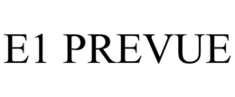 E1 PREVUE trademark