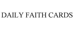 DAILY FAITH CARDS trademark
