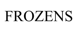 FROZENS trademark