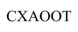 CXAOOT trademark