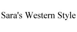 SARA'S WESTERN STYLE trademark