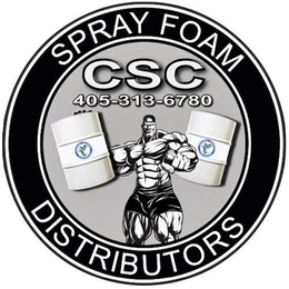CSC SPRAY FOAM DISTRIBUTORS 405-313-6780 trademark