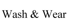 WASH & WEAR trademark