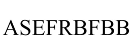 ASEFRBFBB trademark