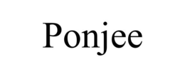 PONJEE trademark