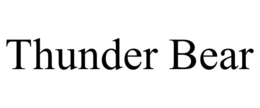 THUNDER BEAR trademark