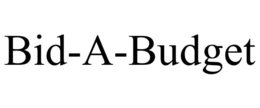 BID-A-BUDGET trademark