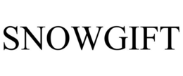 SNOWGIFT trademark