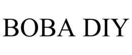 BOBA DIY trademark