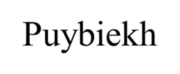 PUYBIEKH trademark