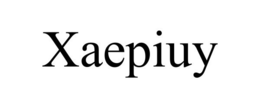 XAEPIUY trademark