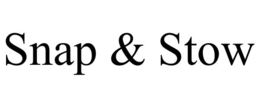 SNAP & STOW trademark