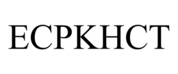 ECPKHCT trademark