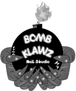 BOMB KLAWZ NAIL STUDIO trademark