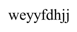 WEYYFDHJJ trademark