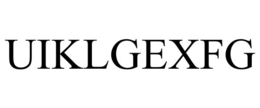 UIKLGEXFG trademark