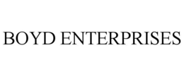 BOYD ENTERPRISES trademark