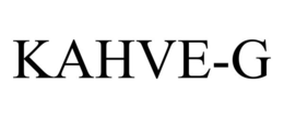KAHVE-G trademark