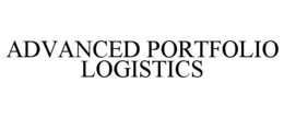 ADVANCED PORTFOLIO LOGISTICS trademark
