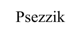 PSEZZIK trademark