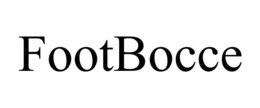 FOOTBOCCE trademark