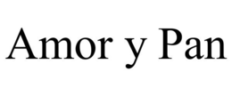 AMOR Y PAN trademark