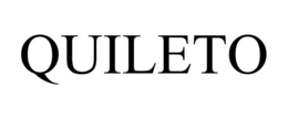QUILETO trademark