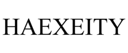 HAEXEITY trademark
