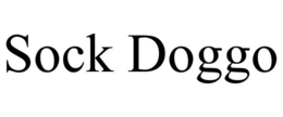 SOCK DOGGO trademark