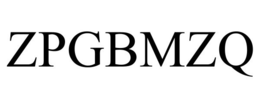 ZPGBMZQ trademark