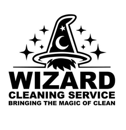 WIZARD CLEANING SERVICE BRINGING THE MAGIC OF CLEAN trademark