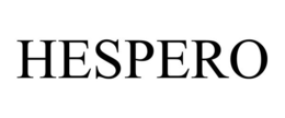 HESPERO trademark