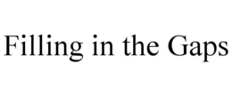 FILLING IN THE GAPS trademark
