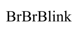 BRBRBLINK trademark