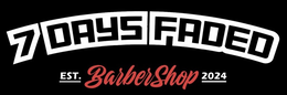 7 DAYS FADED BARBERSHOP EST. 2024 trademark