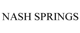 NASH SPRINGS trademark