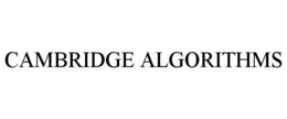 CAMBRIDGE ALGORITHMS trademark