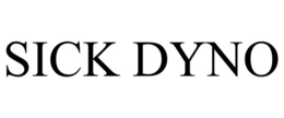 SICK DYNO trademark
