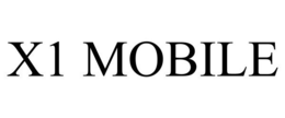 X1 MOBILE trademark
