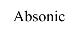 ABSONIC trademark