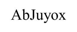 ABJUYOX trademark