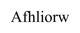 AFHLIORW trademark