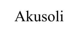 AKUSOLI trademark
