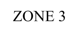 ZONE 3 trademark