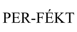 PER-FÉKT trademark
