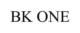 BK ONE trademark