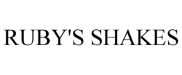 RUBY'S SHAKES trademark