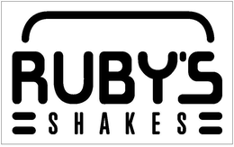 RUBY'S SHAKES trademark