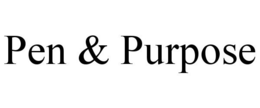 PEN & PURPOSE trademark