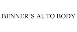 BENNER'S AUTO BODY trademark